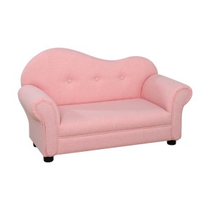 Design de moda pequeno gato e cachorro fofo espreguiçadeira de pelúcia sofá rosa para animais de estimação