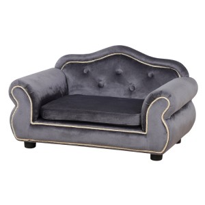 Liukumaton aristokraattinen lemmikkikalusteet kissakoirakennelin ylellinen sohva