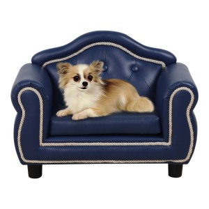 Visokokakovostna luksuzna postelja za hišne ljubljenčke, mehka pasja postelja, kavč, enostavno čiščenje, raztegljiv kavč za pse