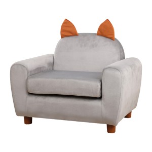 Novo deseño bonito sofá tapizado para nenos mobles de sala de estar