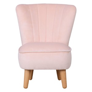 आलीशान गुलाबी लड़कियों के बच्चों के सोफे को पलटा नहीं जाना चाहिए और बच्चों की कुर्सियों को कस्टम रंग के कपड़ों से सजाया जाना चाहिए