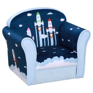 Mobília de quarto infantil de desenho animado, sofá infantil, cadeira barata, assento para sentar