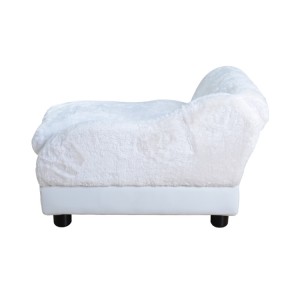 Venda calenta Nou disseny bonic llit per a mascotes de tela de lli
