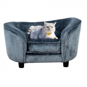 luxury dog ​​sofa bed self-heating pet sofa para sa mga iring ug iro orthopedic pet bed