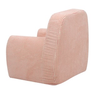 Cadira de sofà d'escuma per a nens de peluix suau amb funda extraïble i rentable