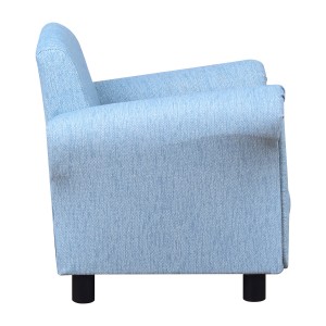 Sofá infantil personalizado OEM, sofá simples para móveis resistentes à sujeira
