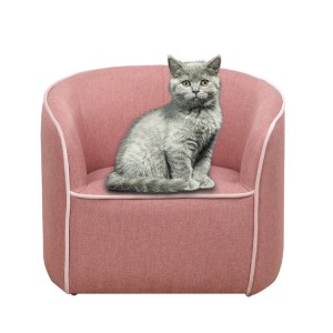 Едноставен модерен мебел за домашни миленици траен тросед за кучешки кревет на големо