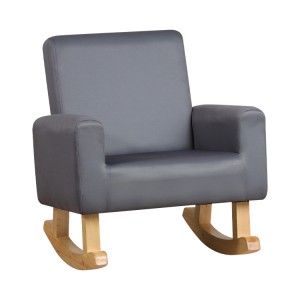 sedia a dondolo per divano per bambini dal design popolare in lino di alta qualità