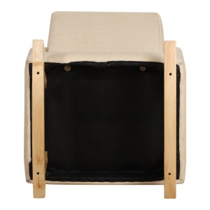 cadira de balancí per a un sofà infantil de disseny popular de lli d'alta qualitat