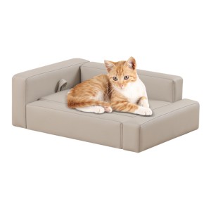 Luxury Storeable สัตว์เลี้ยง Nest ผ้าลินิน Breathable Four Seasons Universal เตียงสุนัข