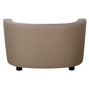 Customized luxury round shape pet dog sofa bed