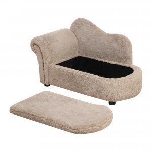 novo design confortável sofá-cama para cães com armazenamento 1 comprador