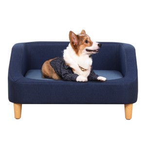 Sofà llit per a gossos gran de luxe de fàbrica a l'engròs i personalitzat de diversos colors