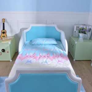 Детски кревет од цврсто дрво Единечен двоен двоен тинејџерски кревет со прилагодена големина Фирма за деца мебел