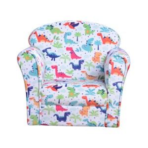 Dinosaurus kreslená detská stolička nábytok do chlapčenskej spálne