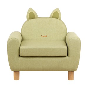 Shitje e nxehtë e veshëve të maceve divan për fëmijë, shitje e lezetshme e fabrikës së divanit të mobiljeve për fëmijë