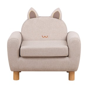 Nou disseny de mobles de sofà infantil entapissat per a nens