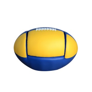 Pohovka do obývačky v tvare vajca futbalová športová lopta