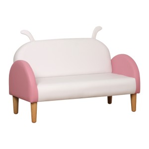 Zaķa ausis divvietīgs dīvāns jauks bērnu mēbeļu komplekts ūdensizturīgs