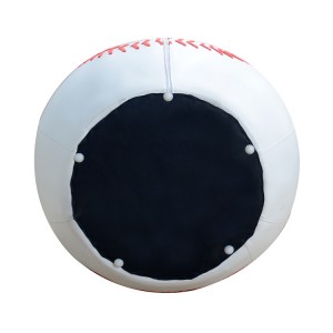 Beisbola sporta bumbu dīvāns ar pufu