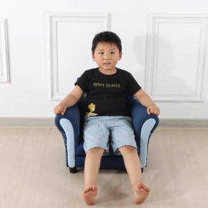 Sofá barato para niños de tela de diseño encantador