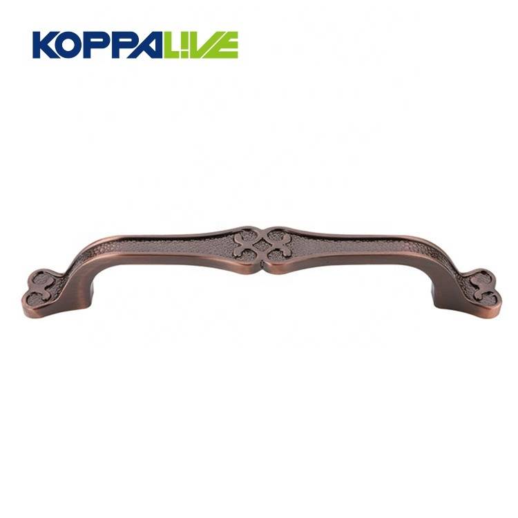 KOPPALIVE zinc alloy antique bronze small cabinet cupboard pulls handle for bedroom furniture hardware
