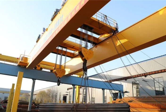 160t+160t new explosion-proof double-girder bridge crane