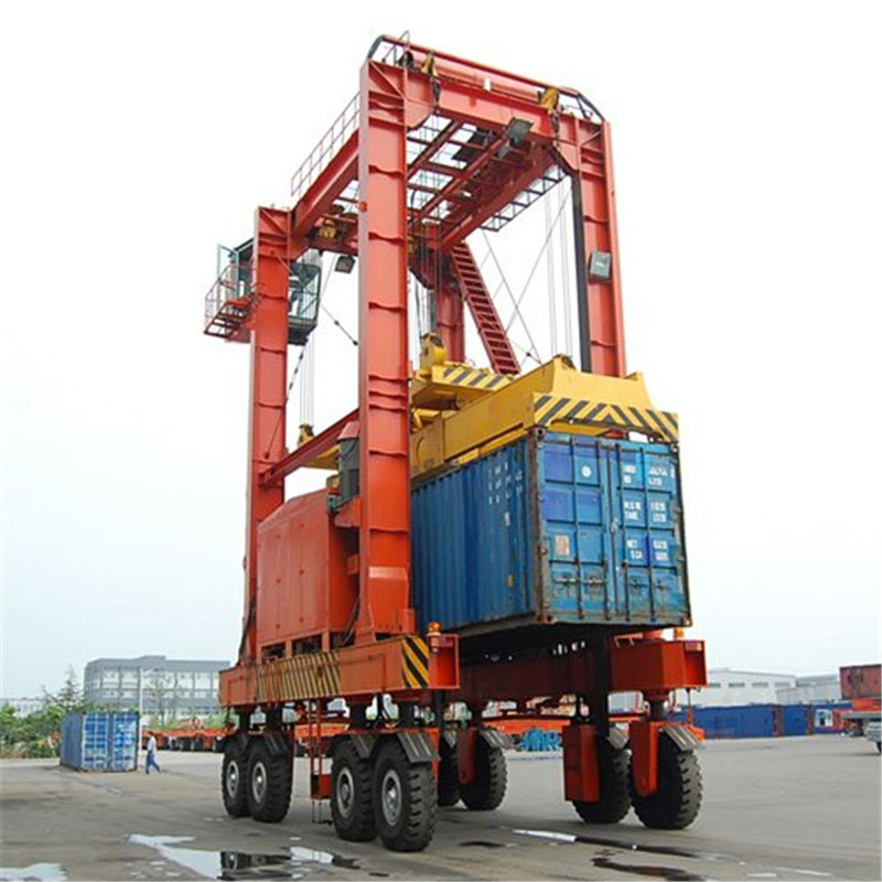 Hydraulesch RTG Crane Container Gummi Reifen Gantry Crane Straddle Carrier