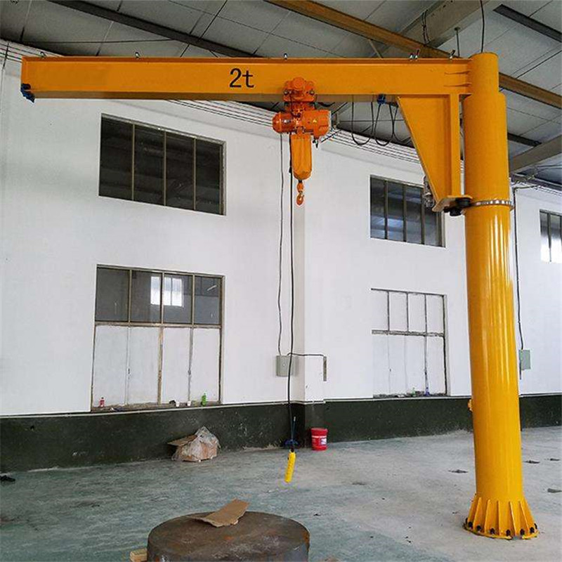 Floor column jib crane