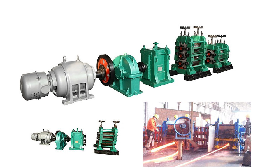 Mini Small Rolling Mill Production Line for Deformed Steel Bar, Special-Shaped Bars, Wires, Channel Steel, Angle steel, Flat Bars, Steel Plates
