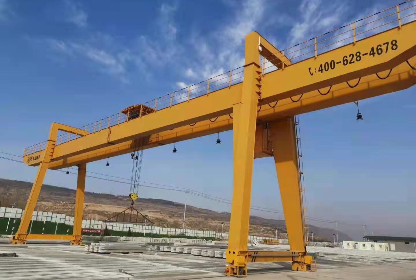 Double girder Gantry Crane fir Power China zu Yangjiang