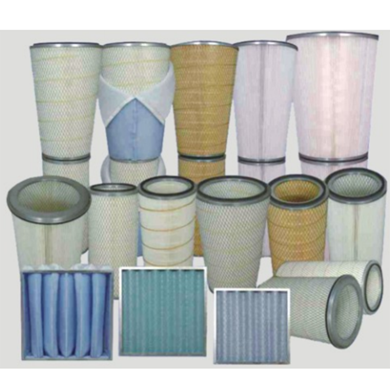 Element de filtru de aer mateiral din hârtie HV importat cu filtru primar
