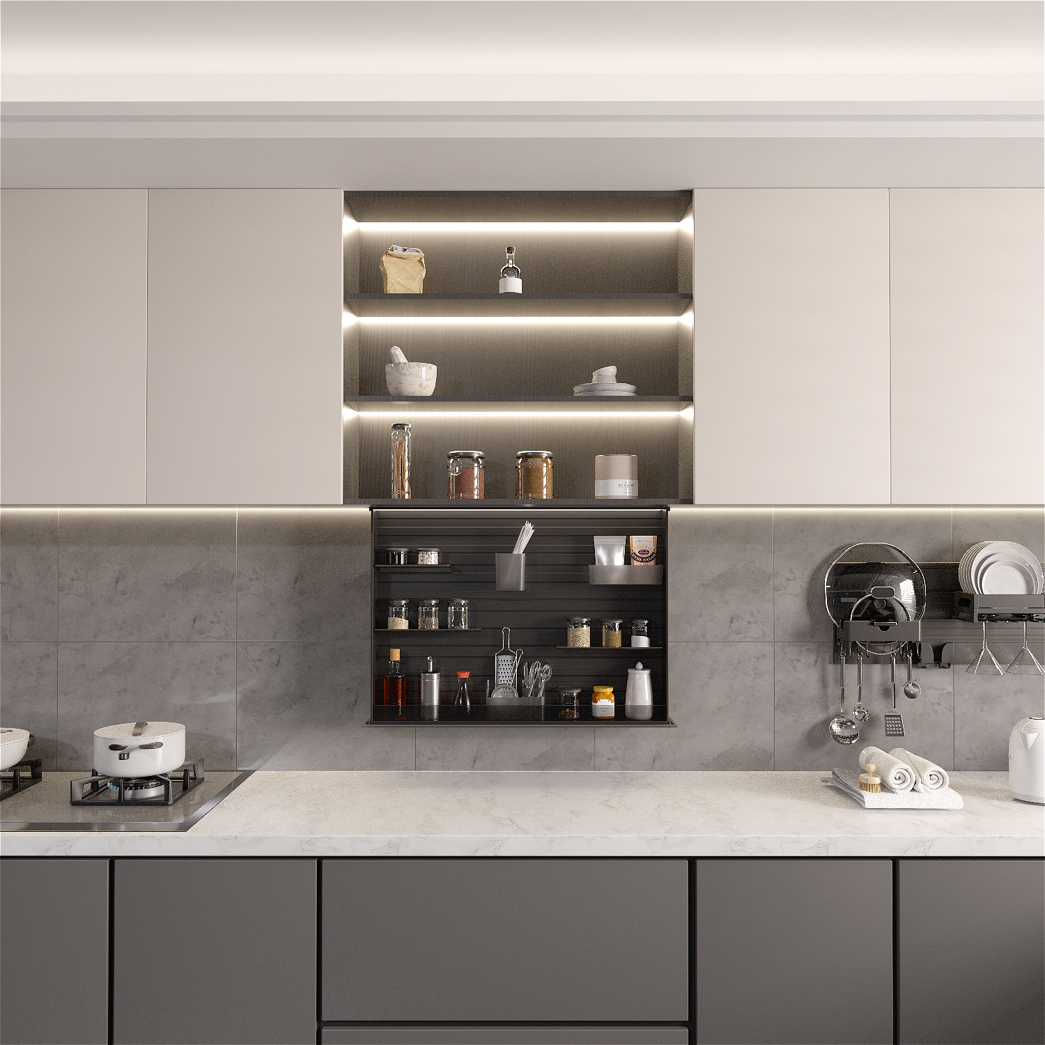 I-TianMa Ultra-thin Kitchen Smart Lifting