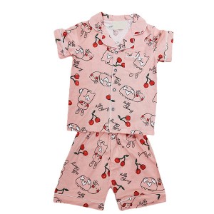 Kindernachtkleding unisex kinderpyjama groothandel past OEM / ODM aan