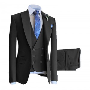 Mens 3 piece suits single-breasted