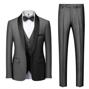 Heren 3-delige suits single-breasted slim fit