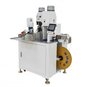 Fully automatic double sides terminal crimping machine LJL-QS201