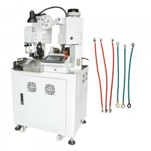Fully automatic double sides terminal crimping machine LJL-S01