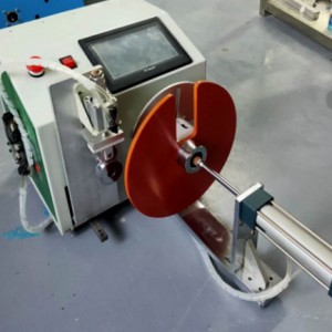Wire coil winding twist tie machine used tie wire rubber coated tying wire LJL-DRPW110S