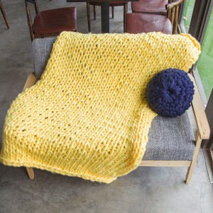 Pîşesaziya Professional Chunky Knit Weighted Blanket Heavy Throw Blanket