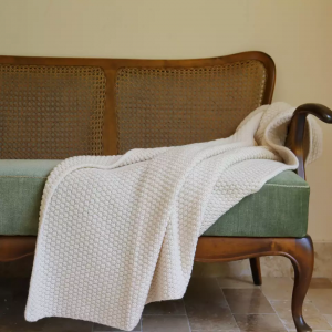Europietiško ir amerikietiško stiliaus sofos prabangi 100 % akrilo megzta antklodė
