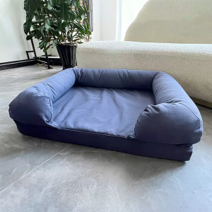 Didelio dydžio nusidėvėjimui atspari drobė iš atminties putų šunų sofa-lova