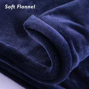 Selimut listrik pemanas berbobot sensorik Fleece Sherpa Heated Blanket