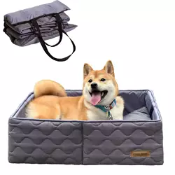 Периви уклоњиви кревет за псе у аутомобилу, водоотпорни сигурносни преносиви кревет за кућне љубимце