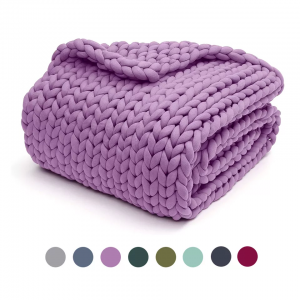 Veleprodajna topla ručno rađena mekana debela pletena deka za dom