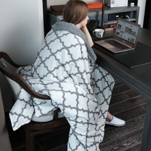 Nako-customize na Weighted Blankets 15lbs 20lbs Sensory Para sa Winter Soft