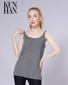 Lowest Price for Lightweight Hoodie - Lady Daily Leisure Suspenders Tank Top Vest – Kunhan
