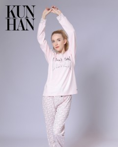 Lady Printed Pyjamas Sleepwear Set