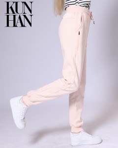 Lady Ultra Soft Casual Sport Gym Long Jogger Pant