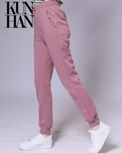 Lady Ultra Soft Casual Sport Gym Long Jogger Pant